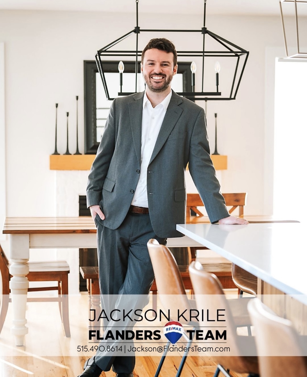 Jackson Krile, Central Iowa REALTOR® and House Hack Jack creator, Flanders Team at RE/MAX Real Estate Center